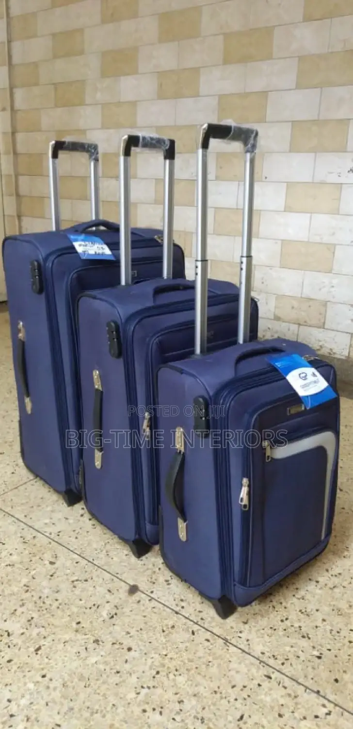 3in1 Fabric Suitcase Set