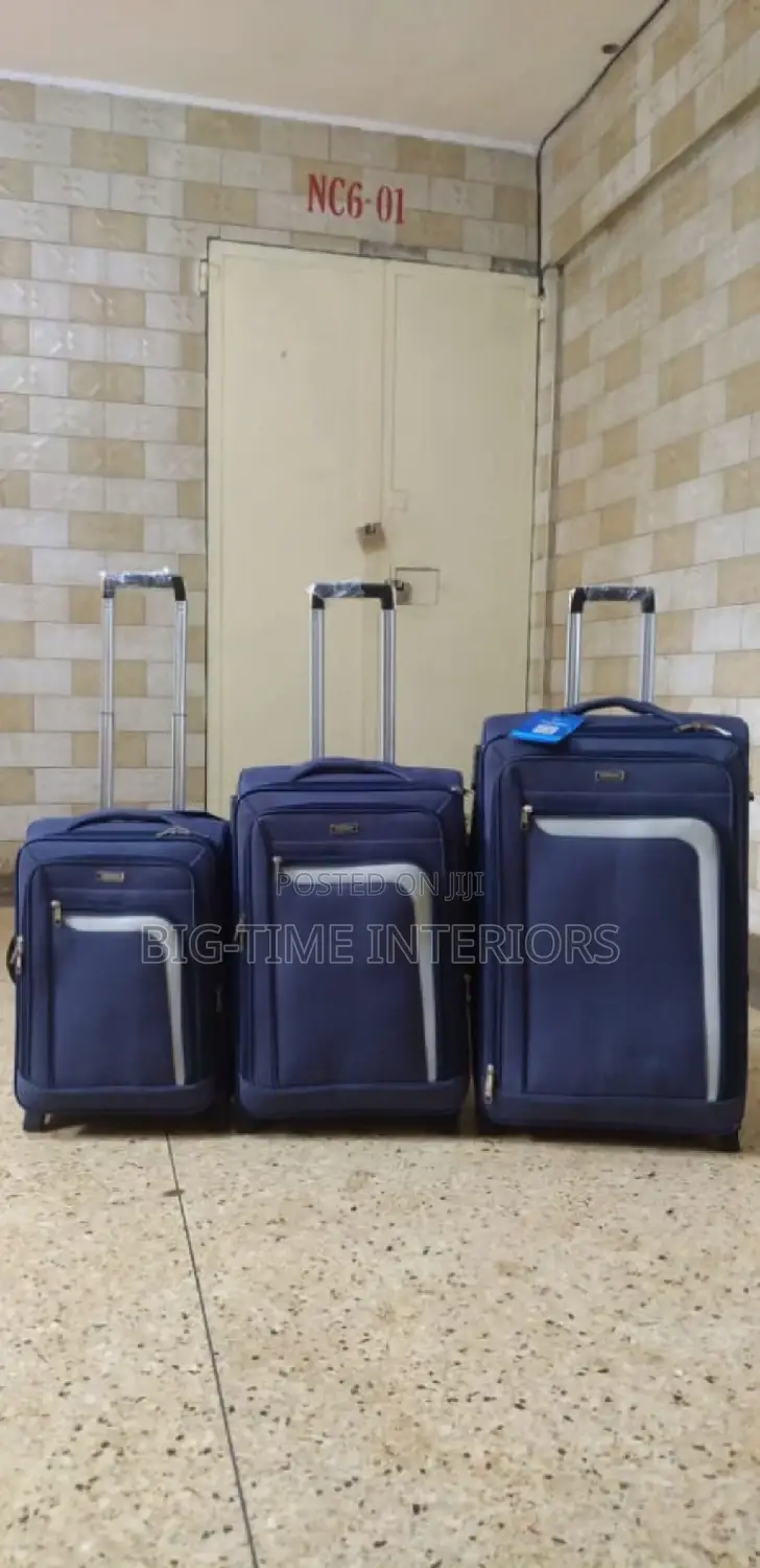 3in1 Fabric Suitcase Set