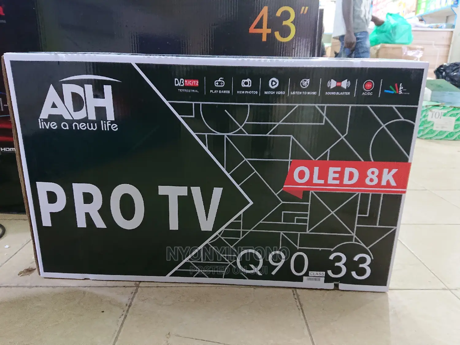 Adh 32" Digital Tv With Inbuilt Free to Air Decoder