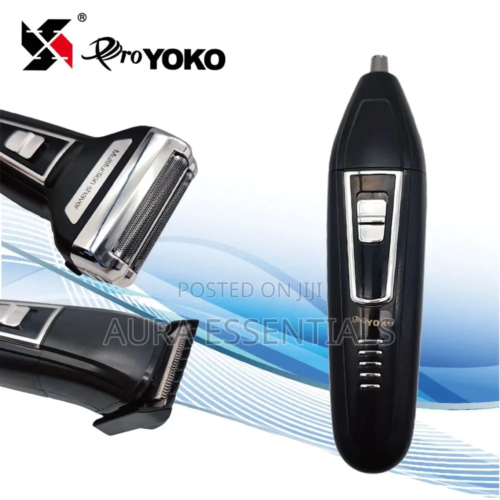 Pro-Yoko 3in1 Professional Hair Clipper/Shaver
