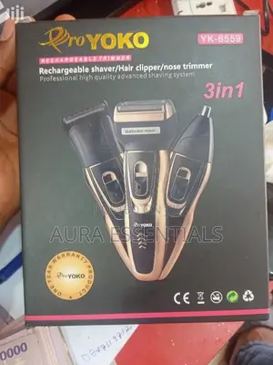 Pro-Yoko 3in1 Professional Hair Clipper/Shaver