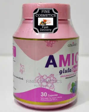 AMICE GLUTA BERRY Skin Whitening Tabs by COLLARICH 30capsule