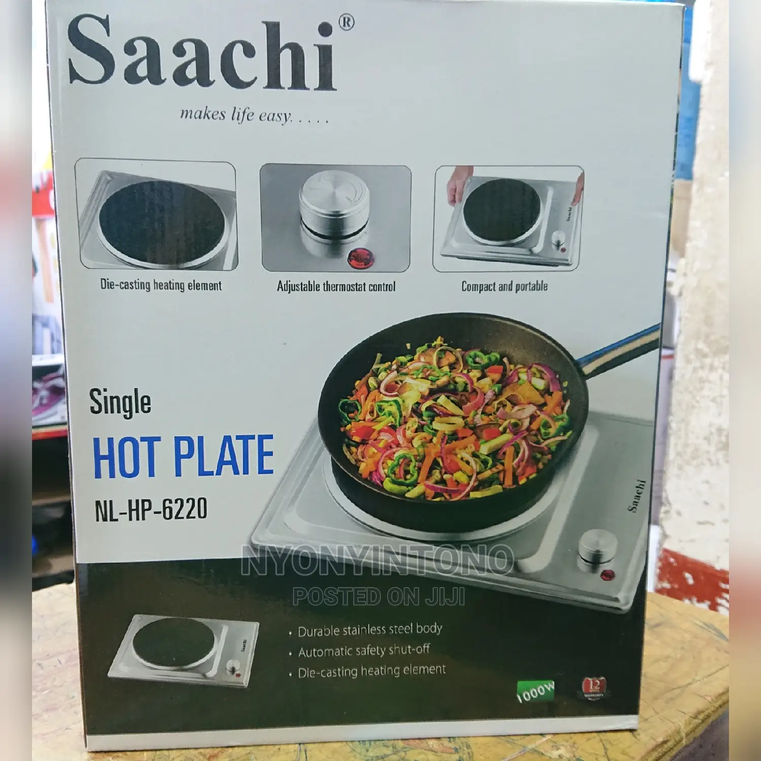 Saachi Single Solid Hot Plate