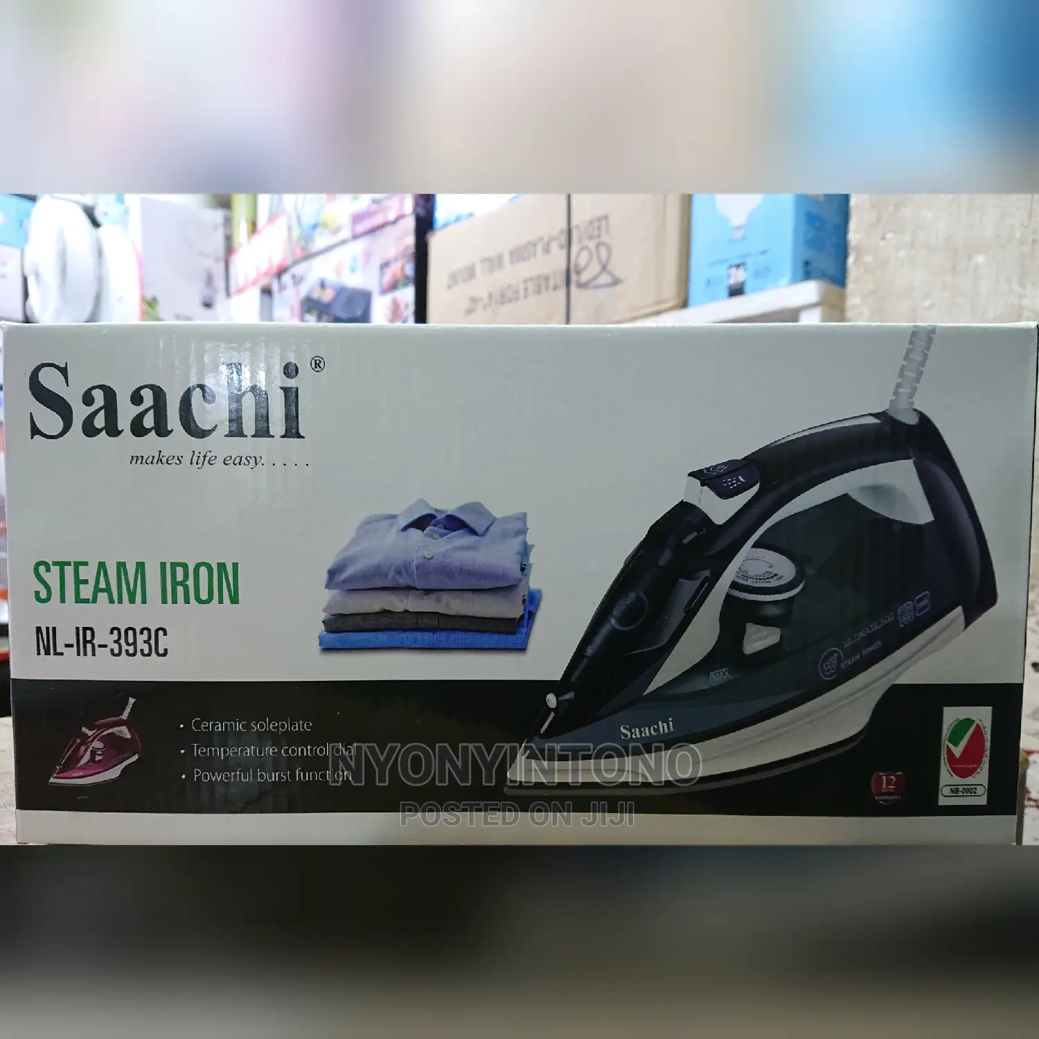 Saachi Steam Flat Iron