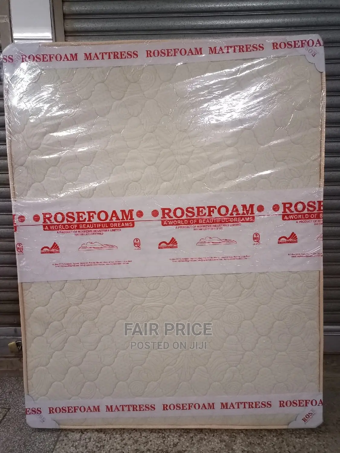 Spring Mattress Double Layer 4*6 (Silver)