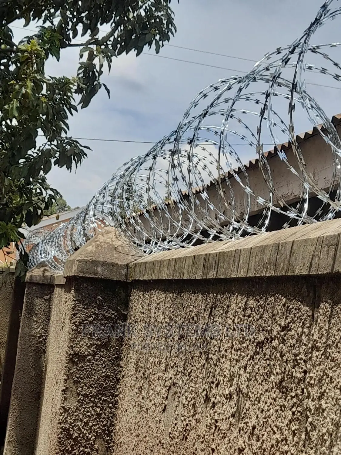 Razor Wire Fencing Installation 450mm