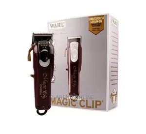 Wahl Magic Clip Cordless Clipper-Red