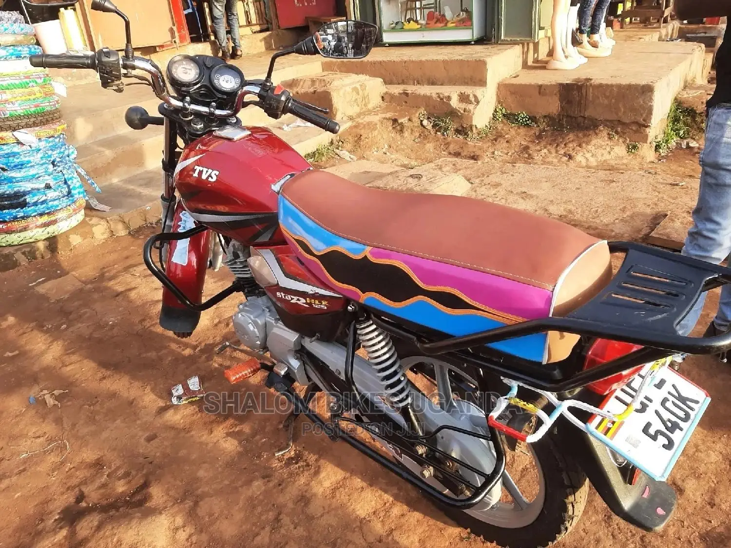 TVS HLX 125 2022 Brown