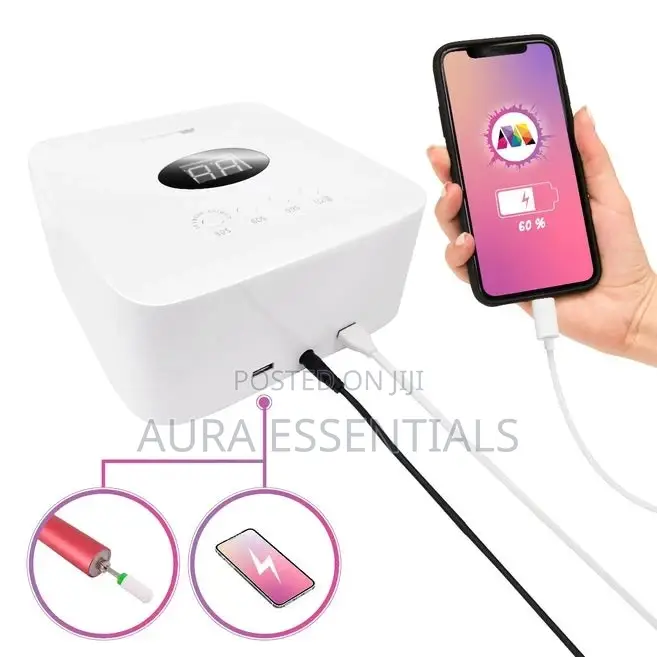 Rechargeable Cordless Uv/Led Nail Lamp