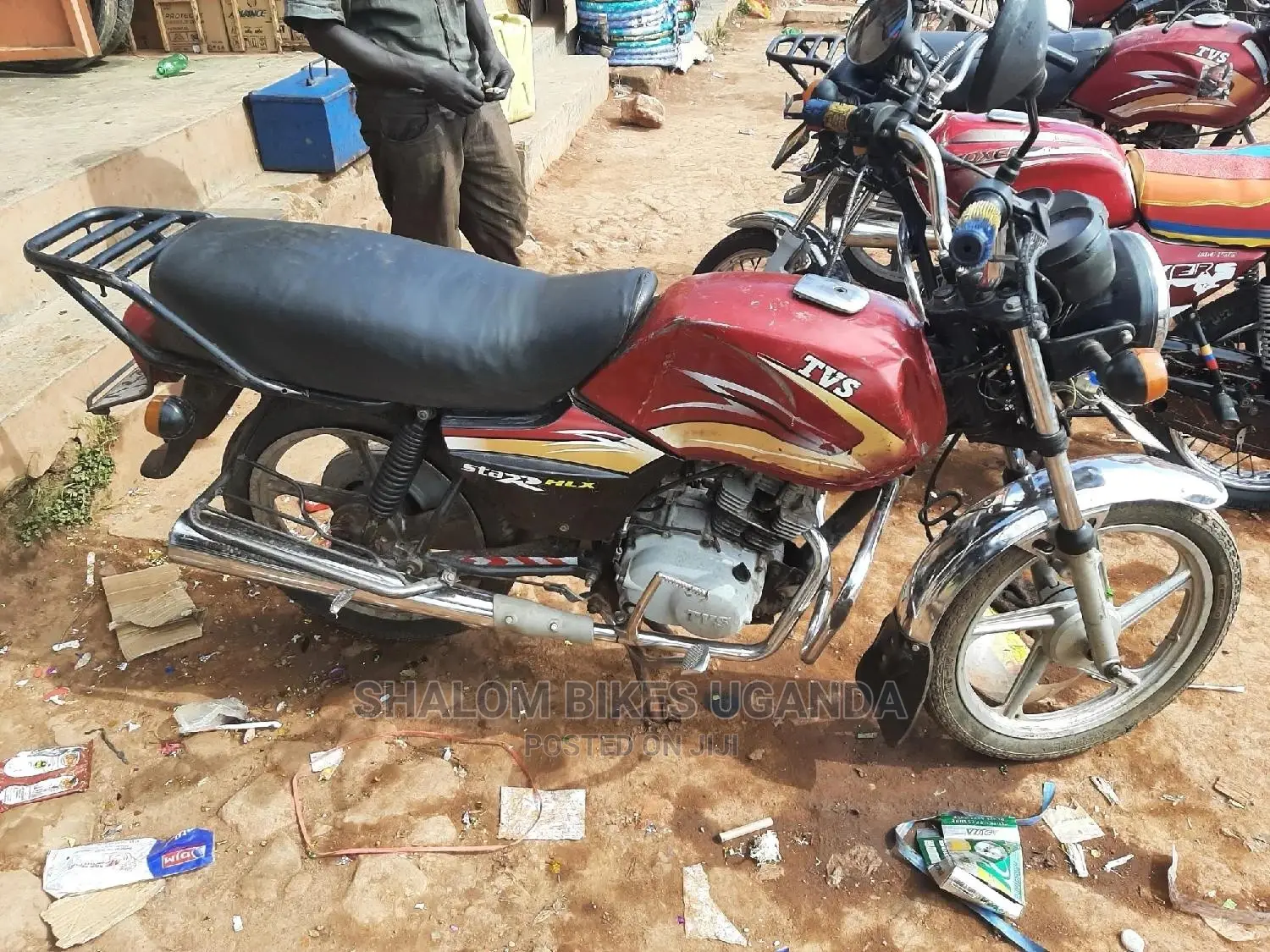 Jinan Qingqi QM110-5A 2018 Red
