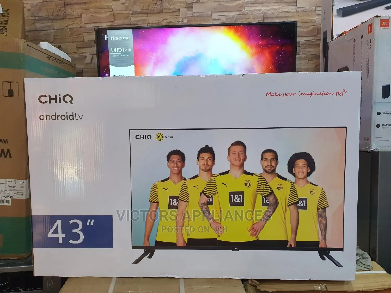Chiq 43" Smart Frameless Tv