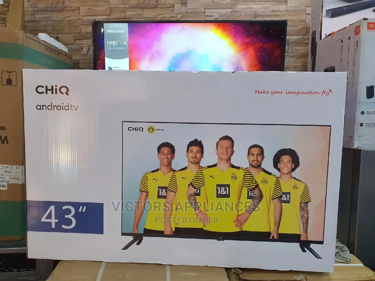 Chiq 43" Smart Frameless Tv