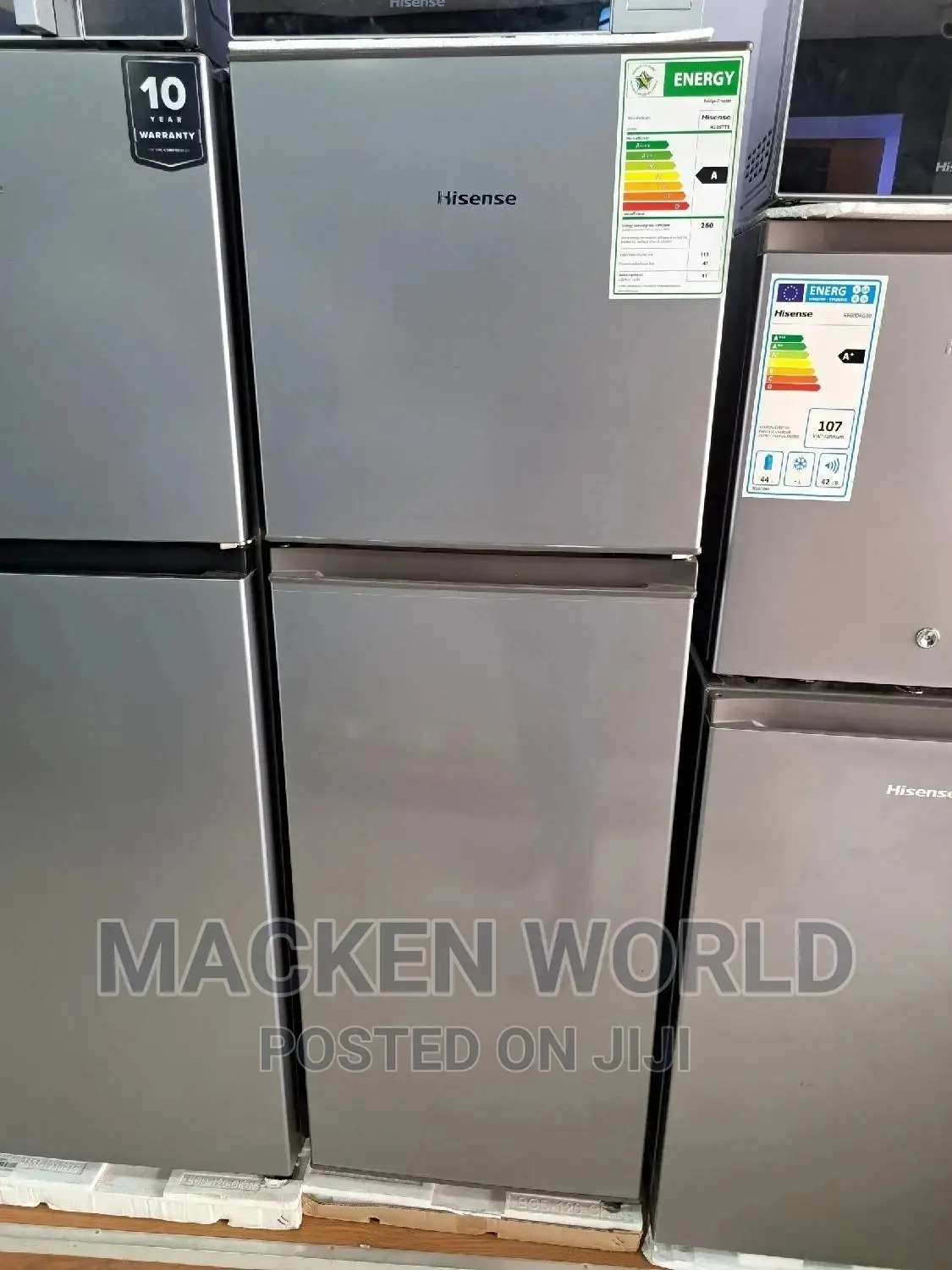 200l/225l Hisense Double Door Fridge on Promotion
