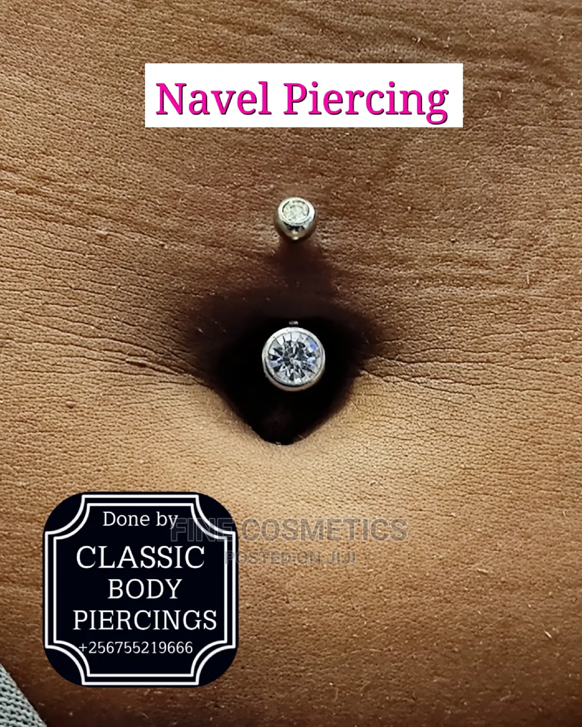 Bellybutton Piercing / Navel Piercing Kampala Uganda