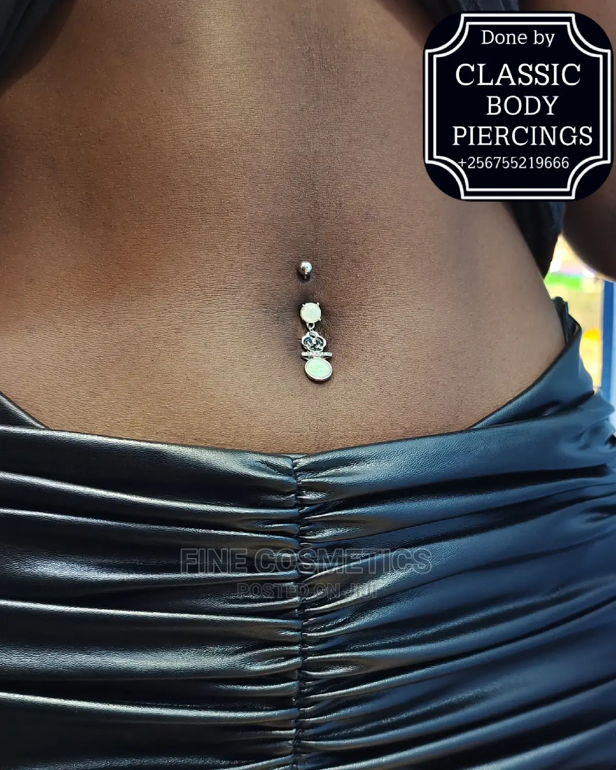 Bellybutton Piercing / Navel Piercing Kampala Uganda
