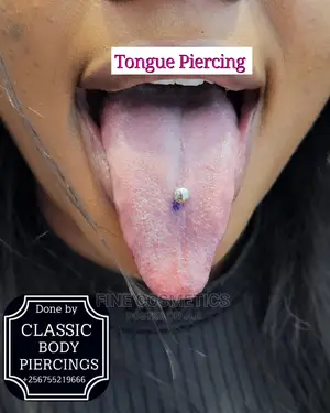 Tongue piercing Kampala Uganda
