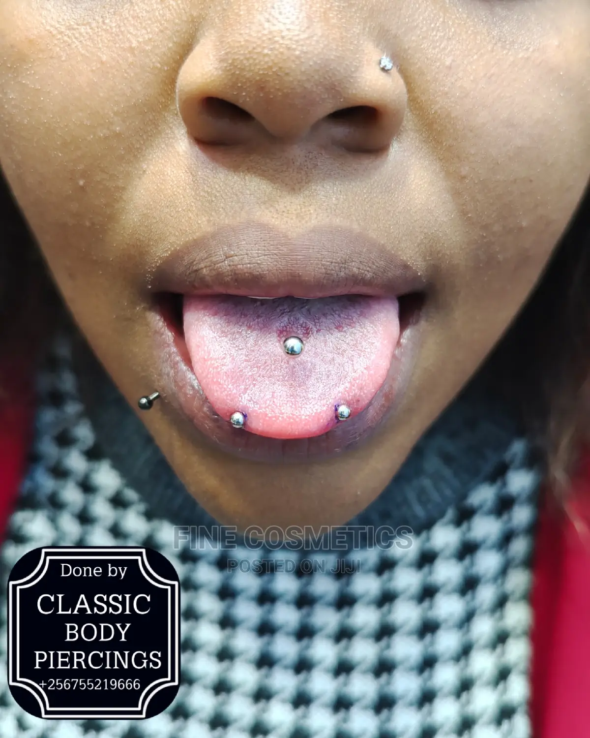 Tongue piercing Kampala Uganda