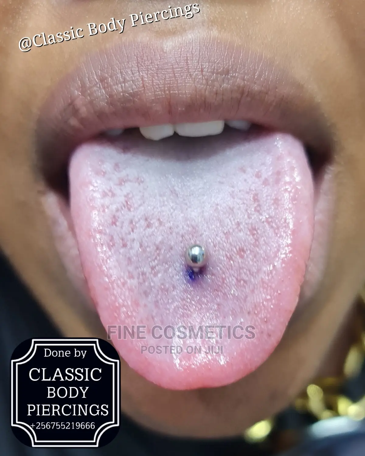 Tongue piercing Kampala Uganda