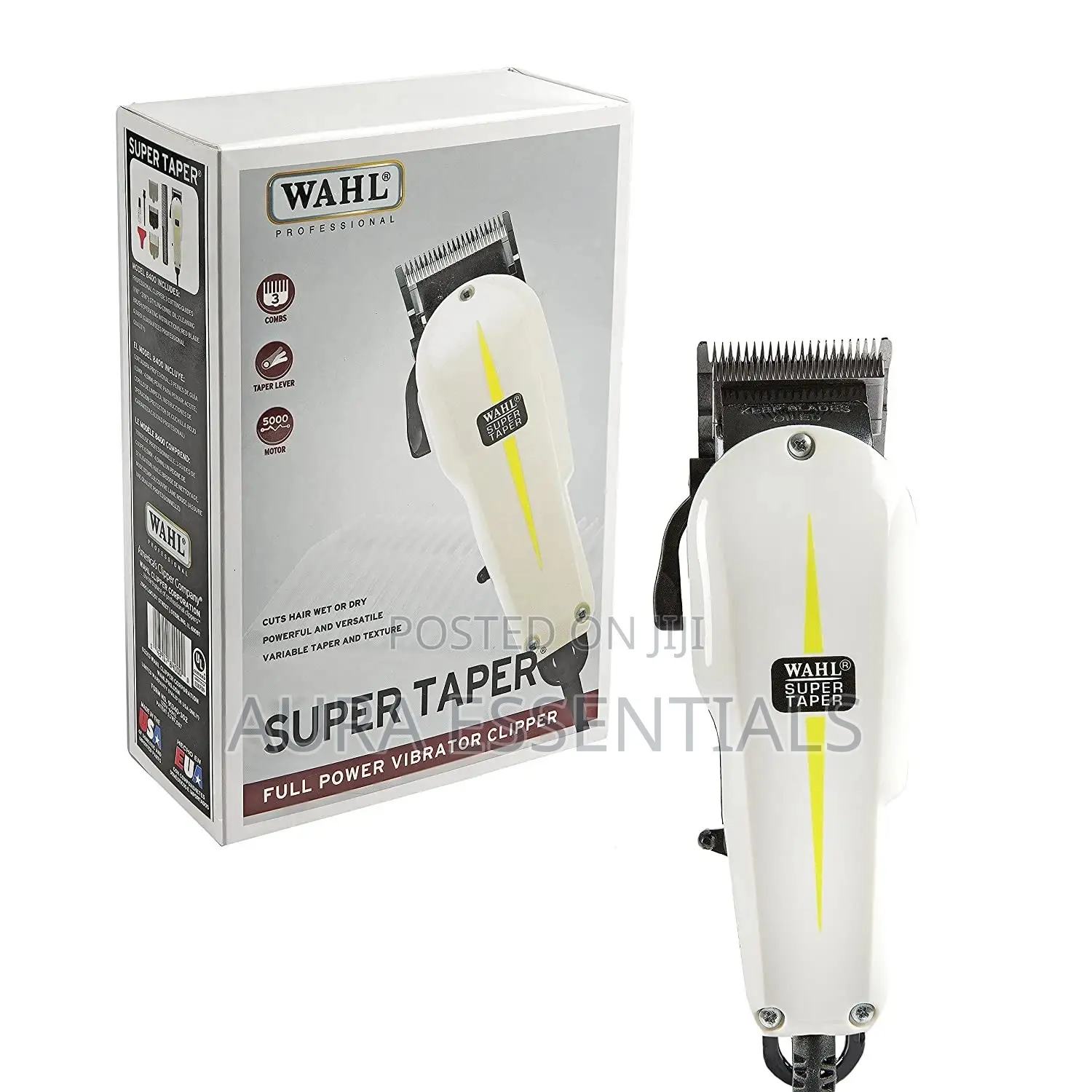 Original Wahl Super Taper Box Pack Clipper