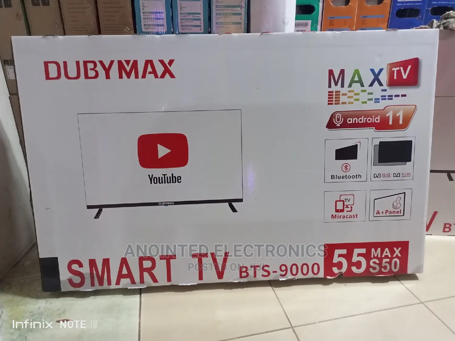 Duby Marx 55" Smart Android Tv