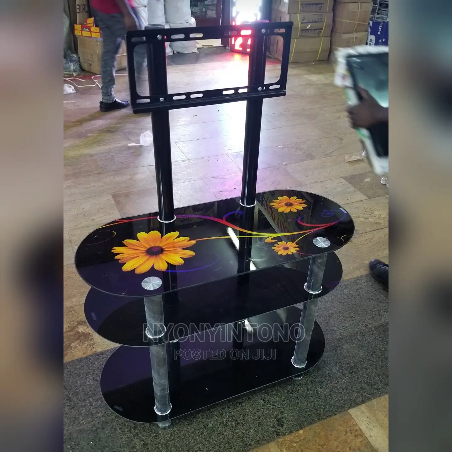 Tv Stand Glass Plasma Stand