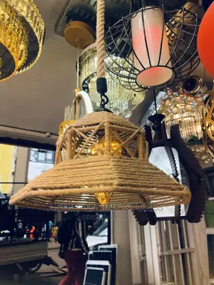 Rope Pendant Lamp Holder