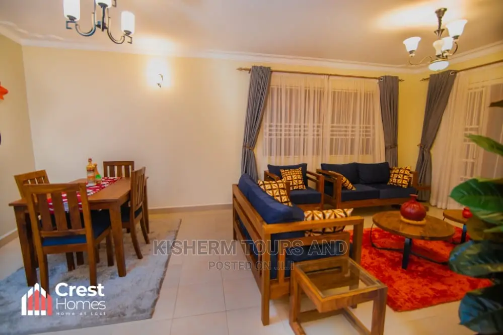 Furnished 2bdrm Block of Flats in Crest Homes, Makindye for Rent