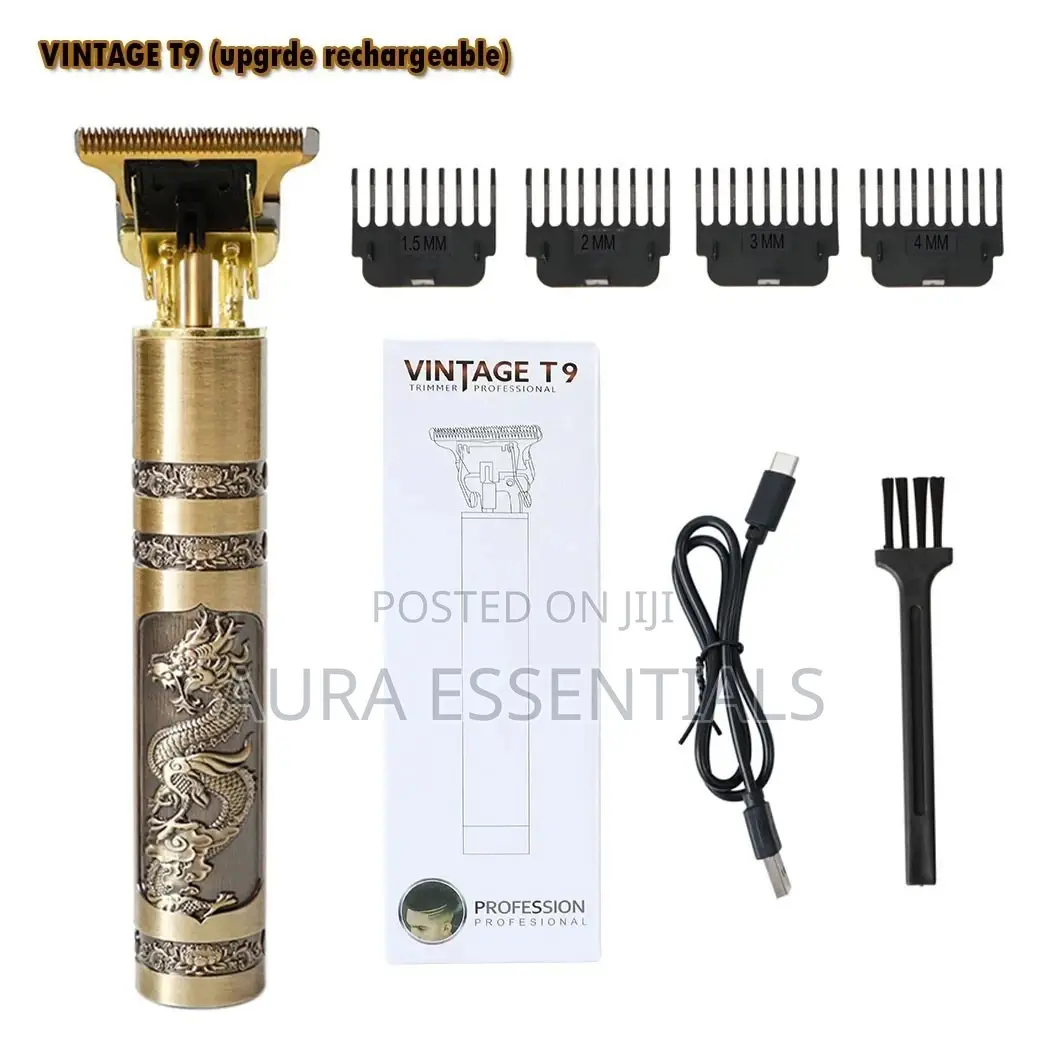 Vintage T9 Rechargeable Hair Trimmer