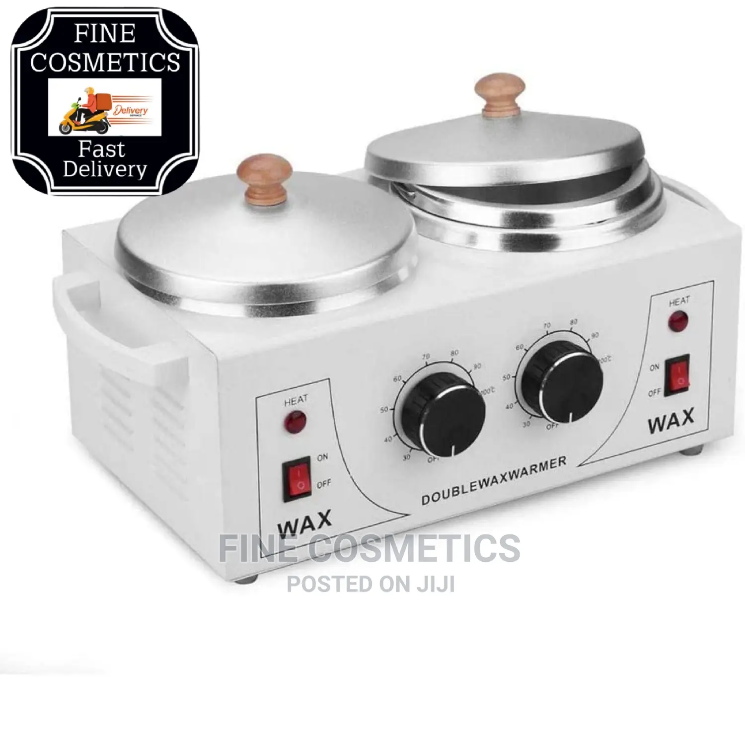 Double Wax Gel Warmer Electric Wax Heater Dual Wax Melting
