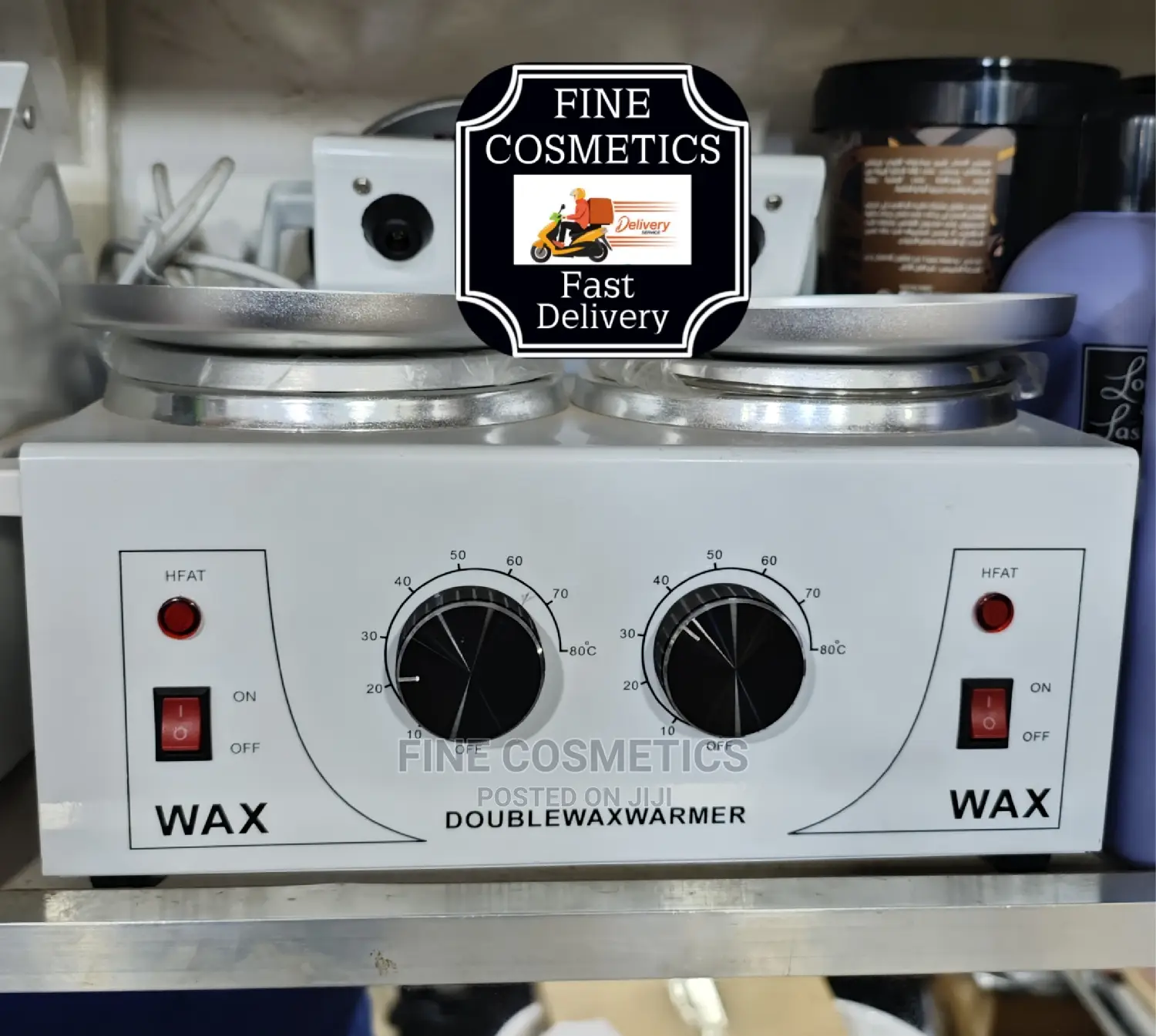 Double Wax Gel Warmer Electric Wax Heater Dual Wax Melting