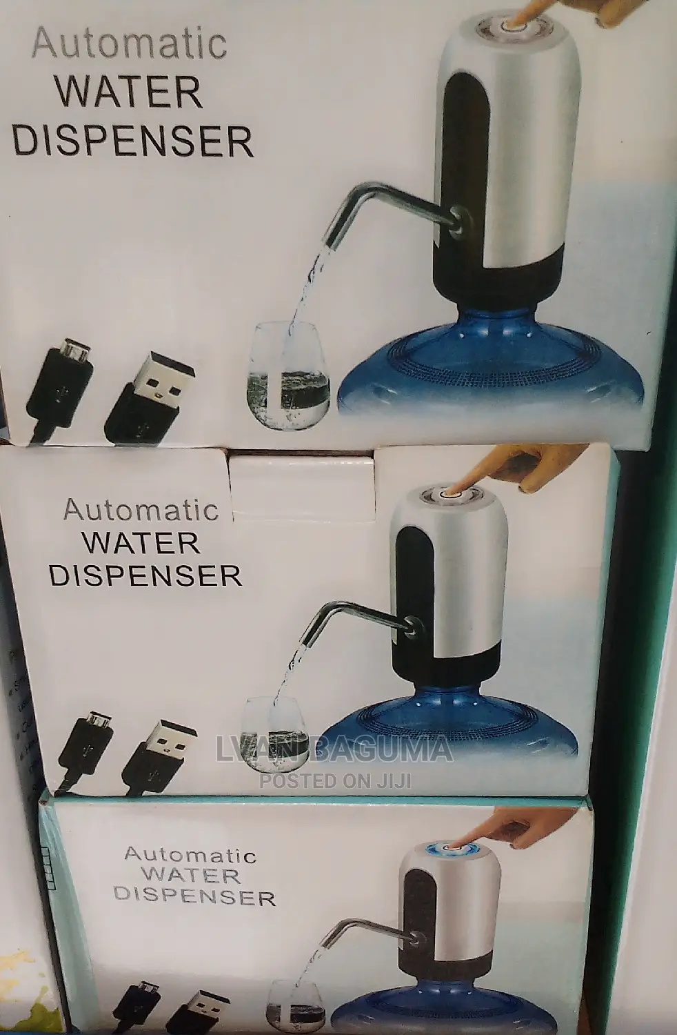 Automatic Water Bottle Pump - USB Rechargeable