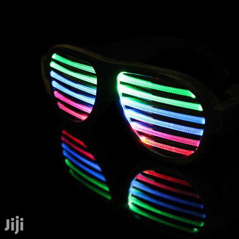 Led Rechargeable Sound Sensitive Glasses