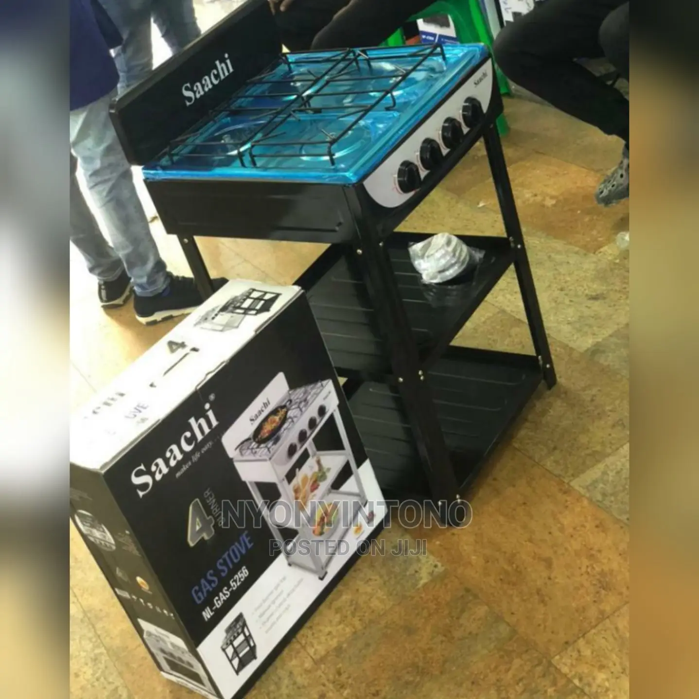 Saachi 4 Burner Gas Cooker
