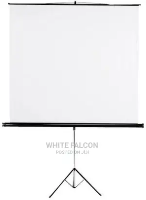 Foldable Tripod Projector Screen 180cm by 180cm