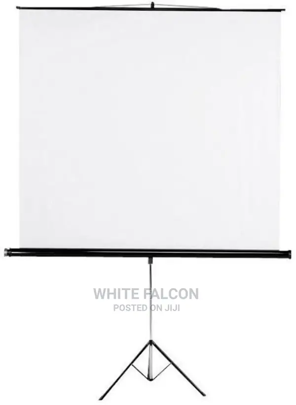 Foldable Tripod Projector Screen 180cm by 180cm