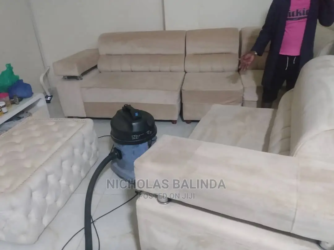 Super Sofa Cleaning in Progress