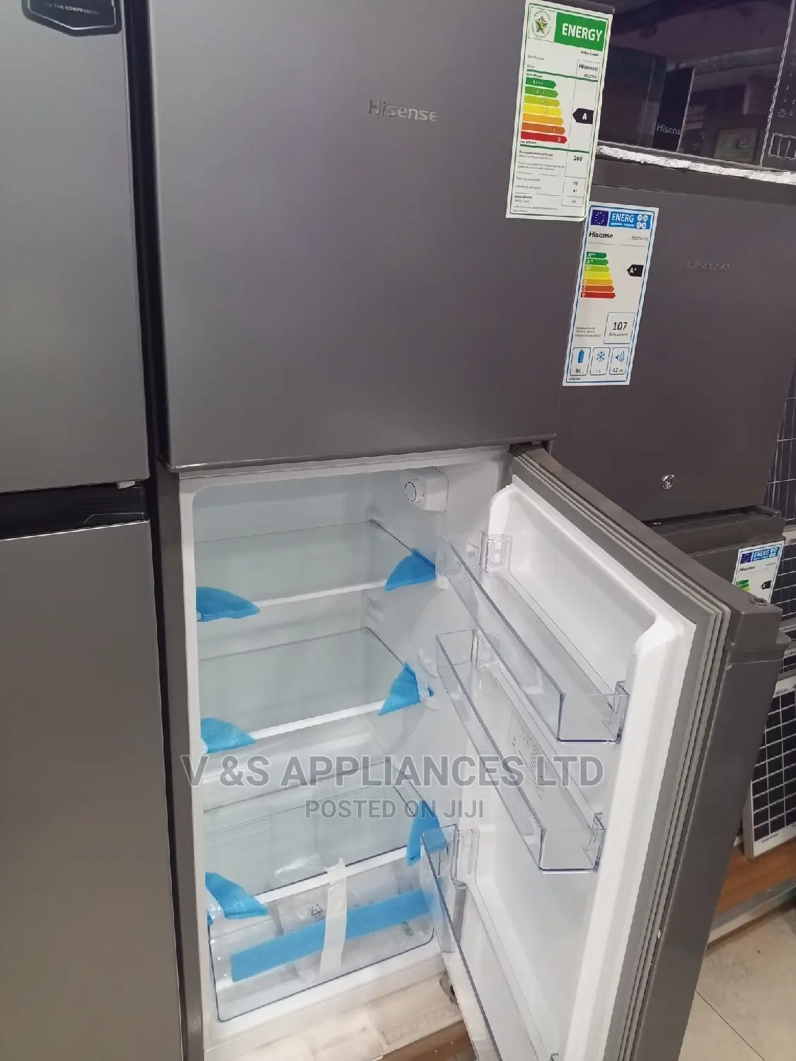 225l Hisense Double Door Fridge