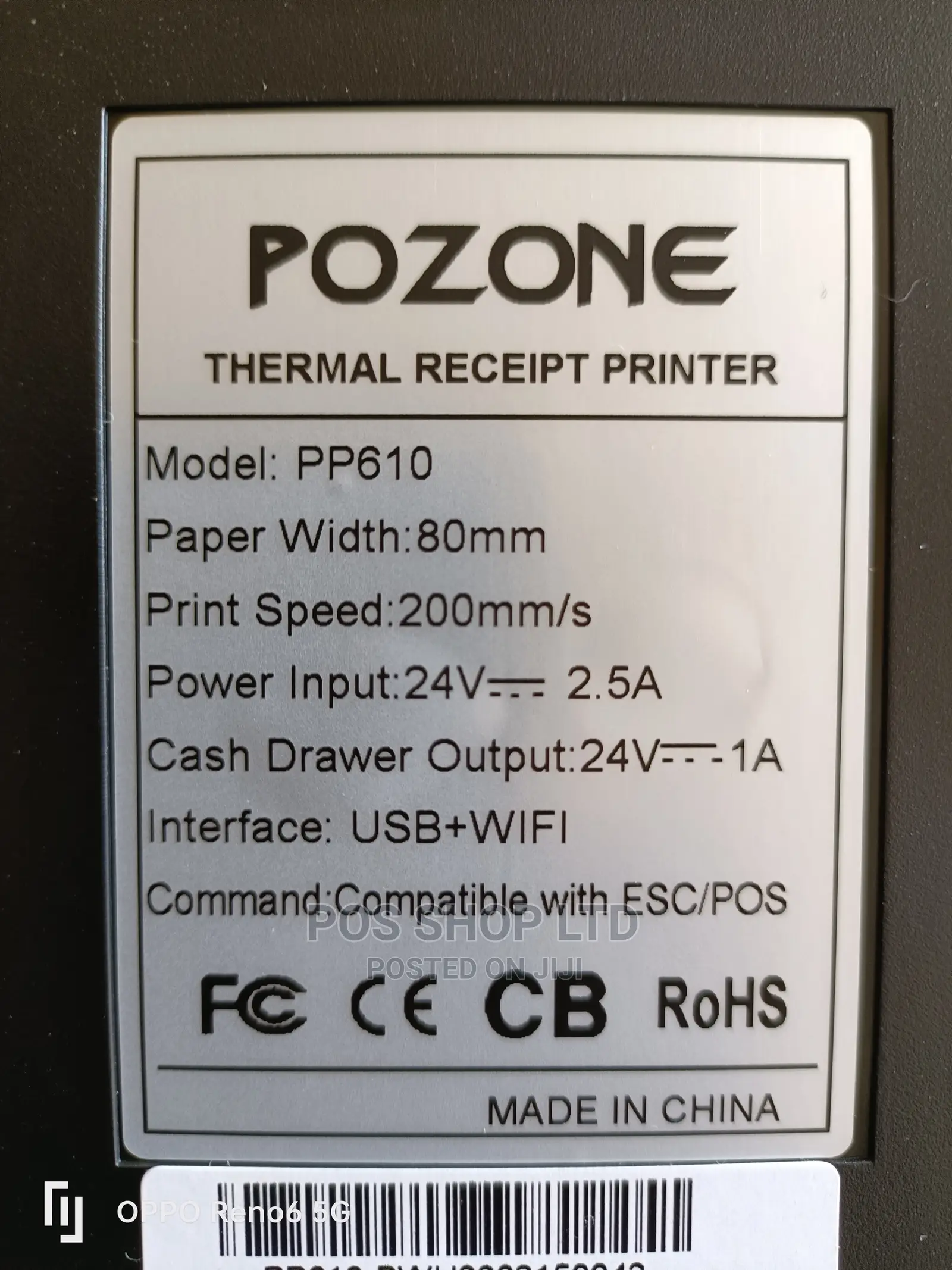 Wifi Thermal Printer