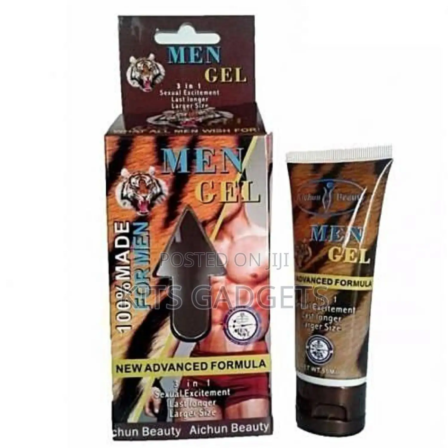 Men Gel 3 in 1 Sexual Excitement
