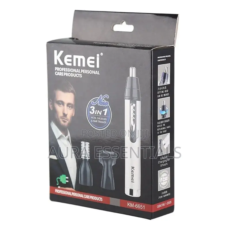 Kemei 3in1 Km-6651 Pro Hair Trimmer