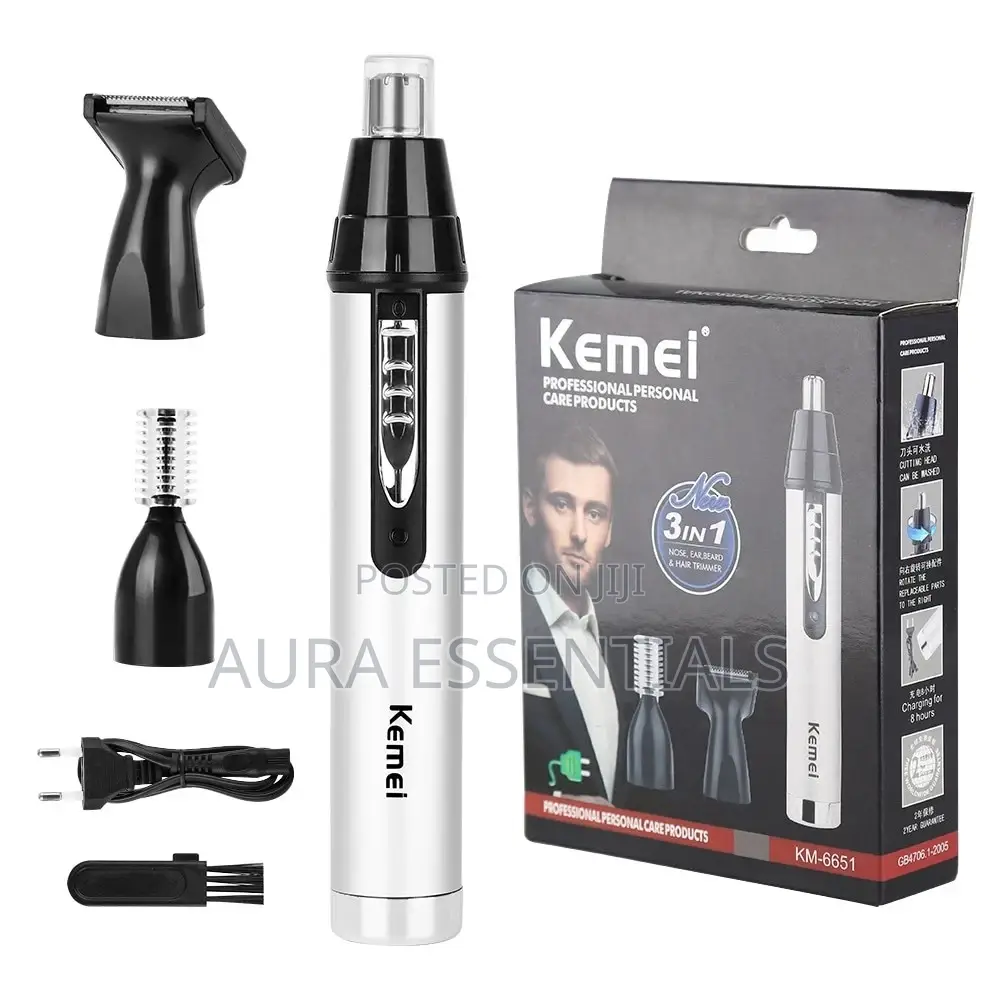Kemei 3in1 Km-6651 Pro Hair Trimmer