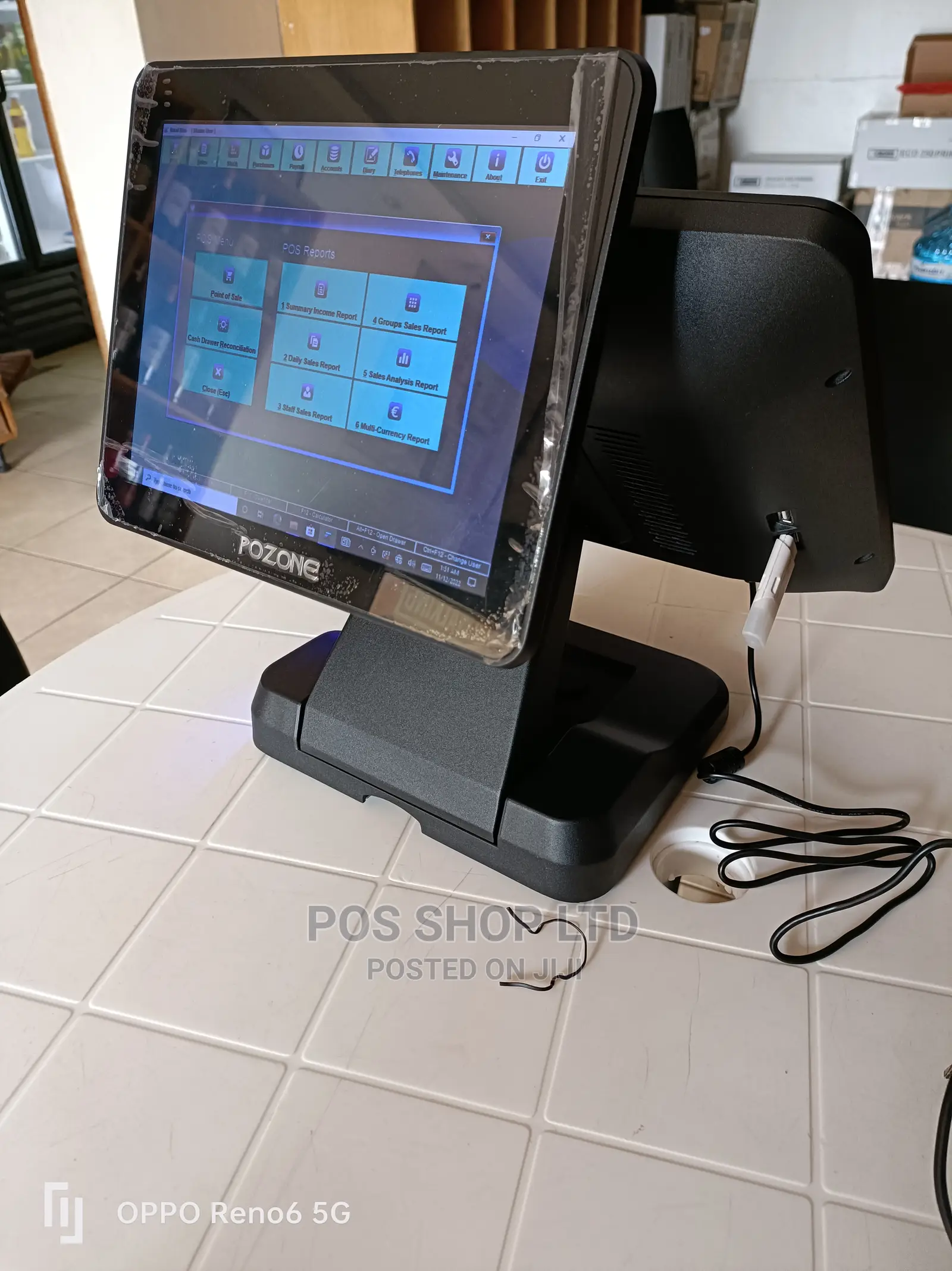 Pos Touch Screen - Dual Display - MSR - VFD