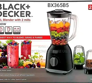 Black +Decker 1.5L Blender With 2mills