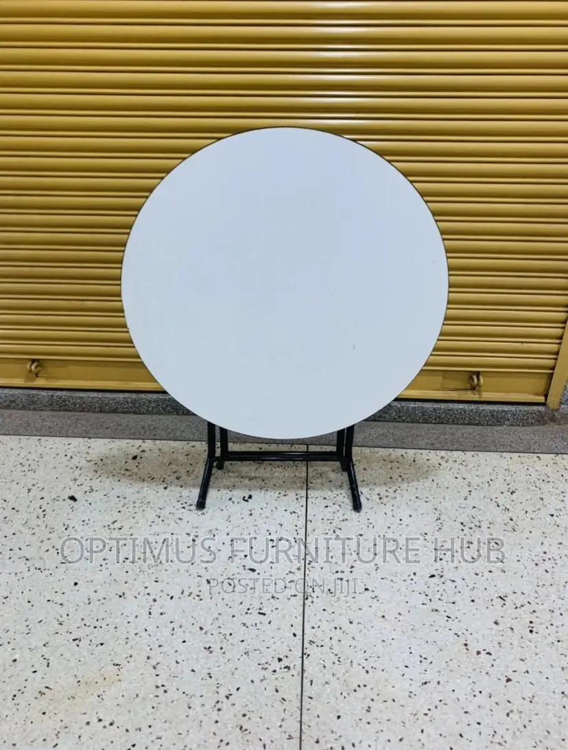 Round Wooden Foldable Table