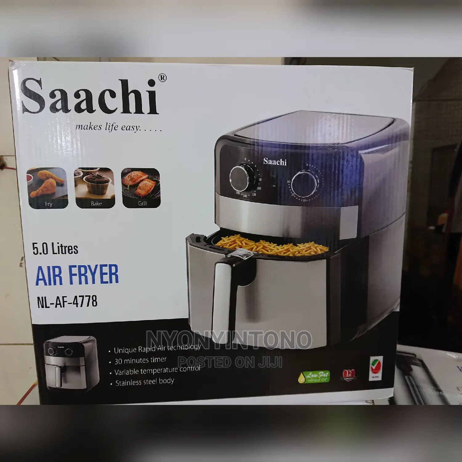 Saachi 5 Liters Air Fryer