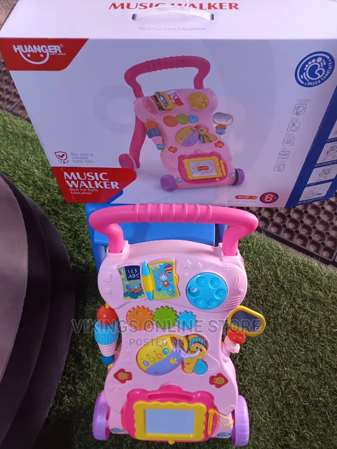 Huanger Sit-To-Stand Learning Walker,
