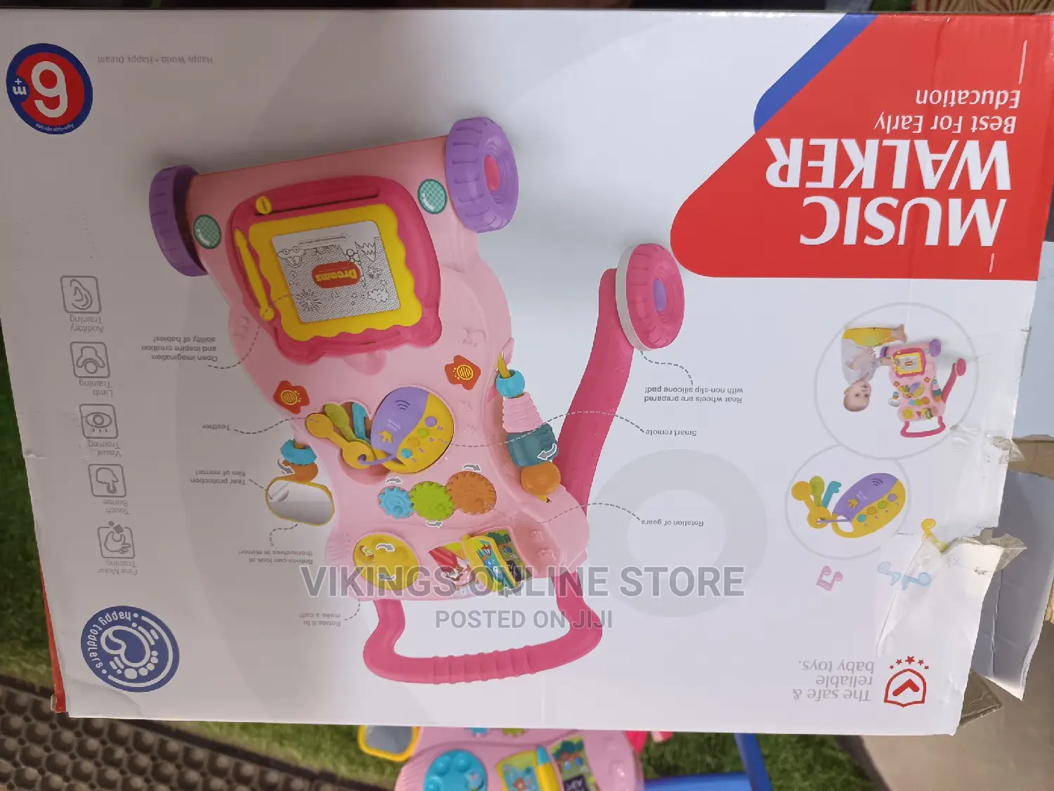 Baby Music Walker With Lights Music