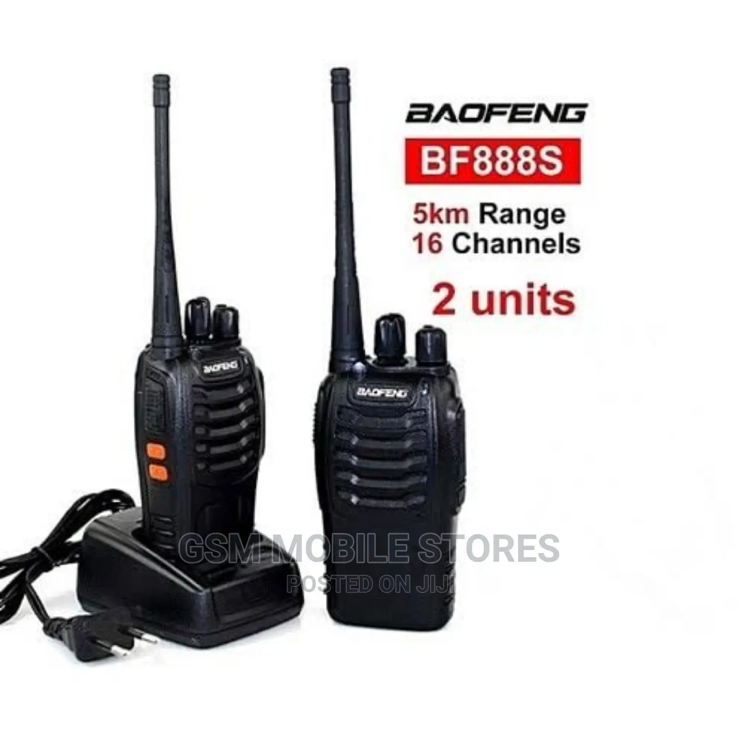 Radio Call Bf-888s Walkie Talkie Two-Way Pair of Two (10pcs)
