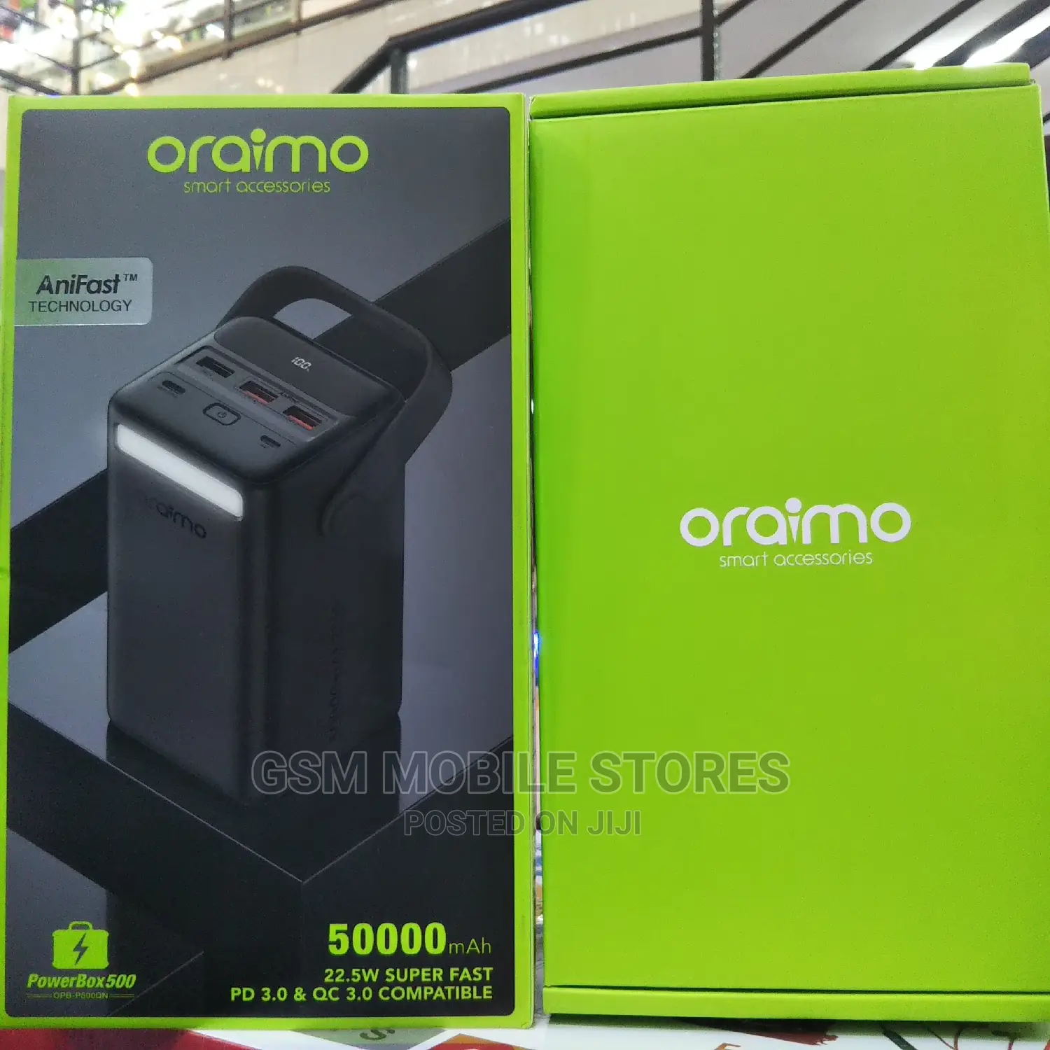 Oraimo Powerbox500 50000mah Super Fast Powerbank