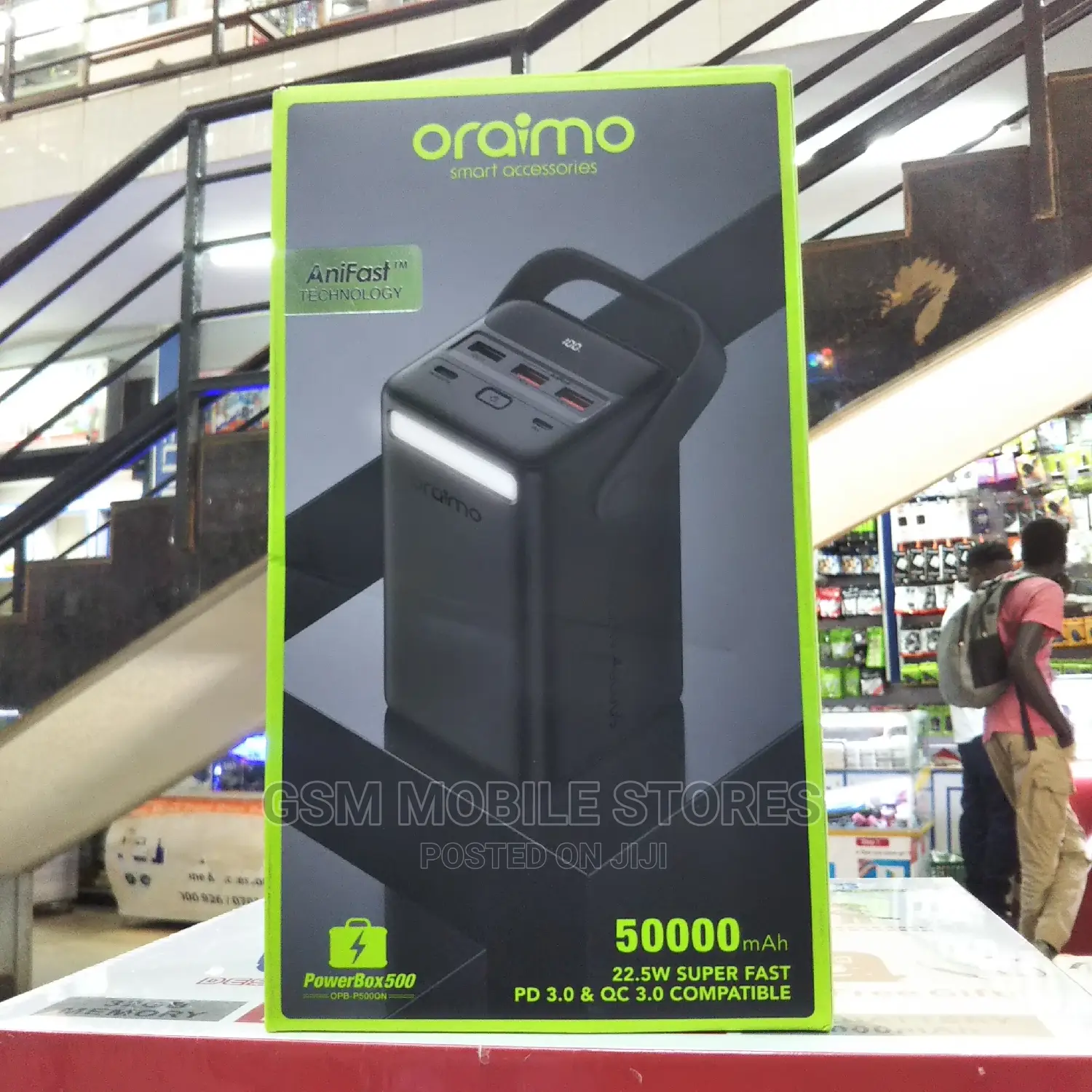 Oraimo Powerbox500 50000mah Super Fast Powerbank